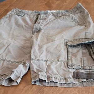 Urban Pipeline Khaki Cargo Shorts Waist 34